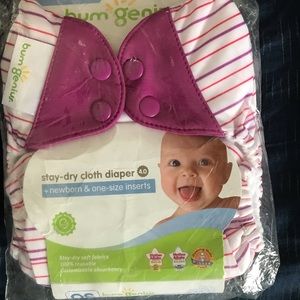 Bum Genuis Clothe Diaper New